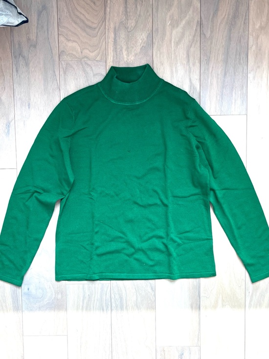 Pendleton Sweaters - VTG Pendleton Silk Knit Emerald Green Sweater Size Petite M